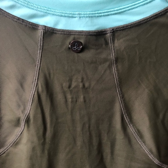 Prana Swim Shirt Size Medium EUC Purple and Green - Picture 5 of 5